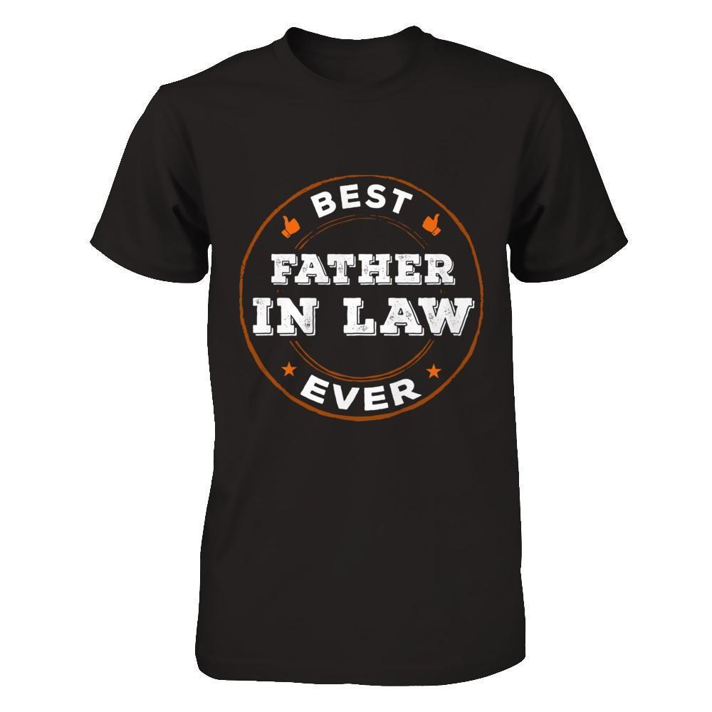 Best Father In Law Ever-T-Shirt & Hoodie-Classic T-Shirt-Black