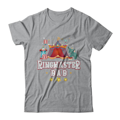 Ringmaster Dad Circus Carnival Children Party-T-Shirt & Hoodie-Classic T-Shirt-Sport Grey
