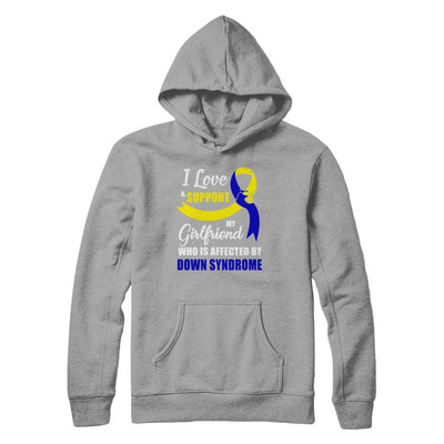Down Syndrome Awareness Support Yellow Blue Girlfriend Boyfriend-T-Shirt & Hoodie-Pullover Hoodie-Light Steel