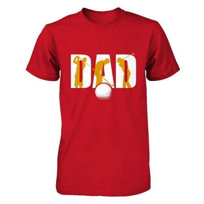 Golf Dad Father's Day-T-Shirt & Hoodie-Classic T-Shirt-Red