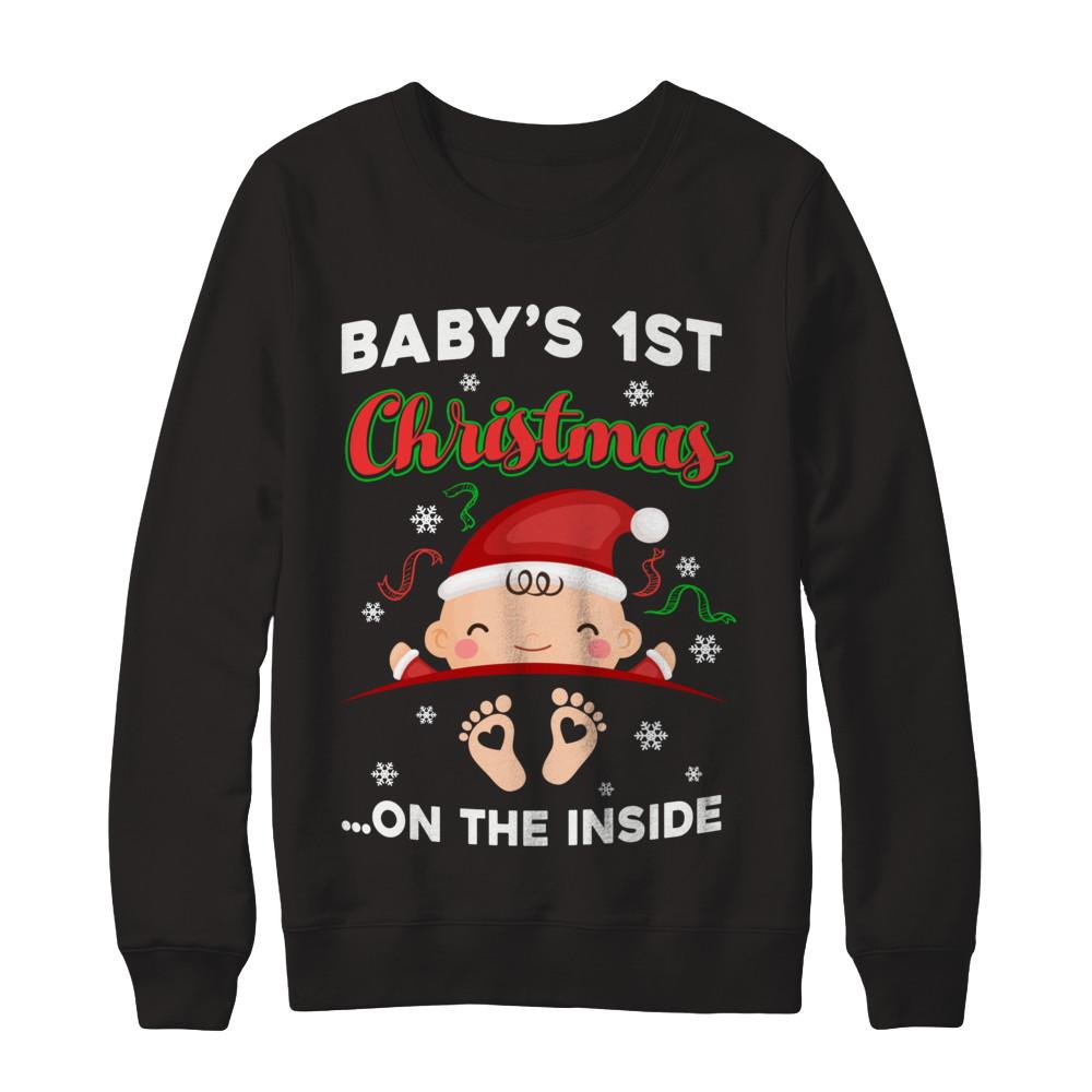 Baby's 1St Christmas On The Inside Pregnant