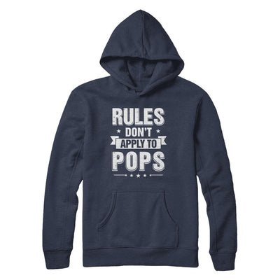 Grandfather Rules Don't Apply To Pops-T-Shirt & Hoodie-Pullover Hoodie-Navy