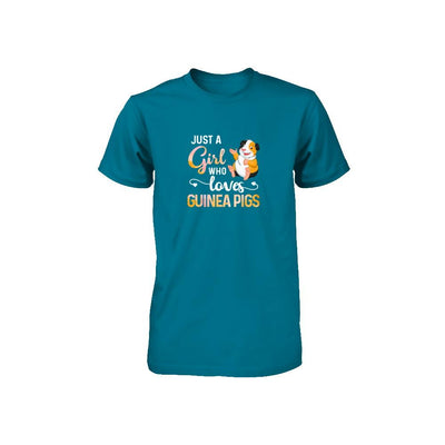 Just A Woman Who Loves Guinea Pigs Youth-Youth Shirt-