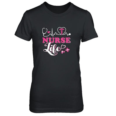 Nurse Life Lover-T-Shirt & Tank Top-Women's T-Shirt-Black