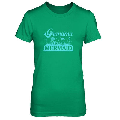 Grandma Mermaid-T-Shirt & Tank Top-Women's T-Shirt-Irish Green