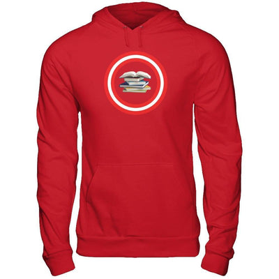 Funny I Love Reading Book Reader Lover-T-Shirt & Hoodie-Pullover Hoodie-Red