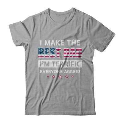 Best Dad Everyone Agrees Funny Fathers Day Gift-T-Shirt & Hoodie-Classic T-Shirt-Sport Grey