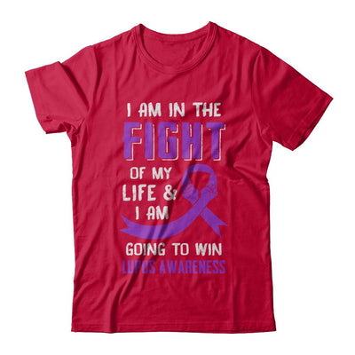 I'm In The Fight Of My Life And Win Lupus Awareness-T-Shirt & Hoodie-Classic T-Shirt-Red