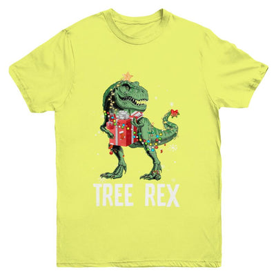 Christmas Tree For Kids Boys T Rex Dinosaur Xmas Gifts Youth-Youth Shirt-Youth T-Shirt-Daisy