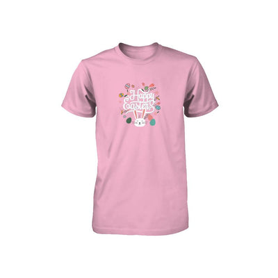 Happy Easter Dinosaur Eggs Youth-Youth Shirt-Toddler T-Shirt-Pink