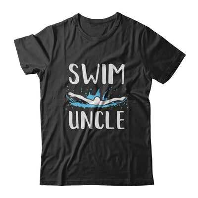 Swim Uncle Funny Swimming Birthday Gift-T-Shirt & Hoodie-Classic T-Shirt-Black