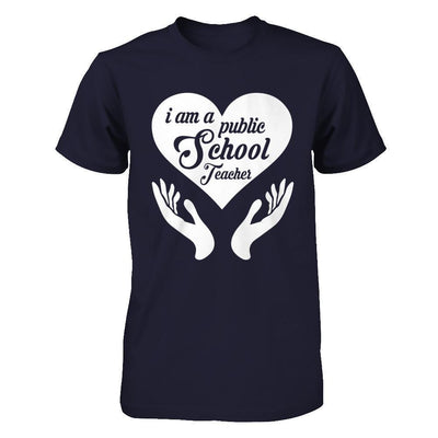 I Am A Public School Teacher-T-Shirt & Hoodie-Premium T-Shirt-Black