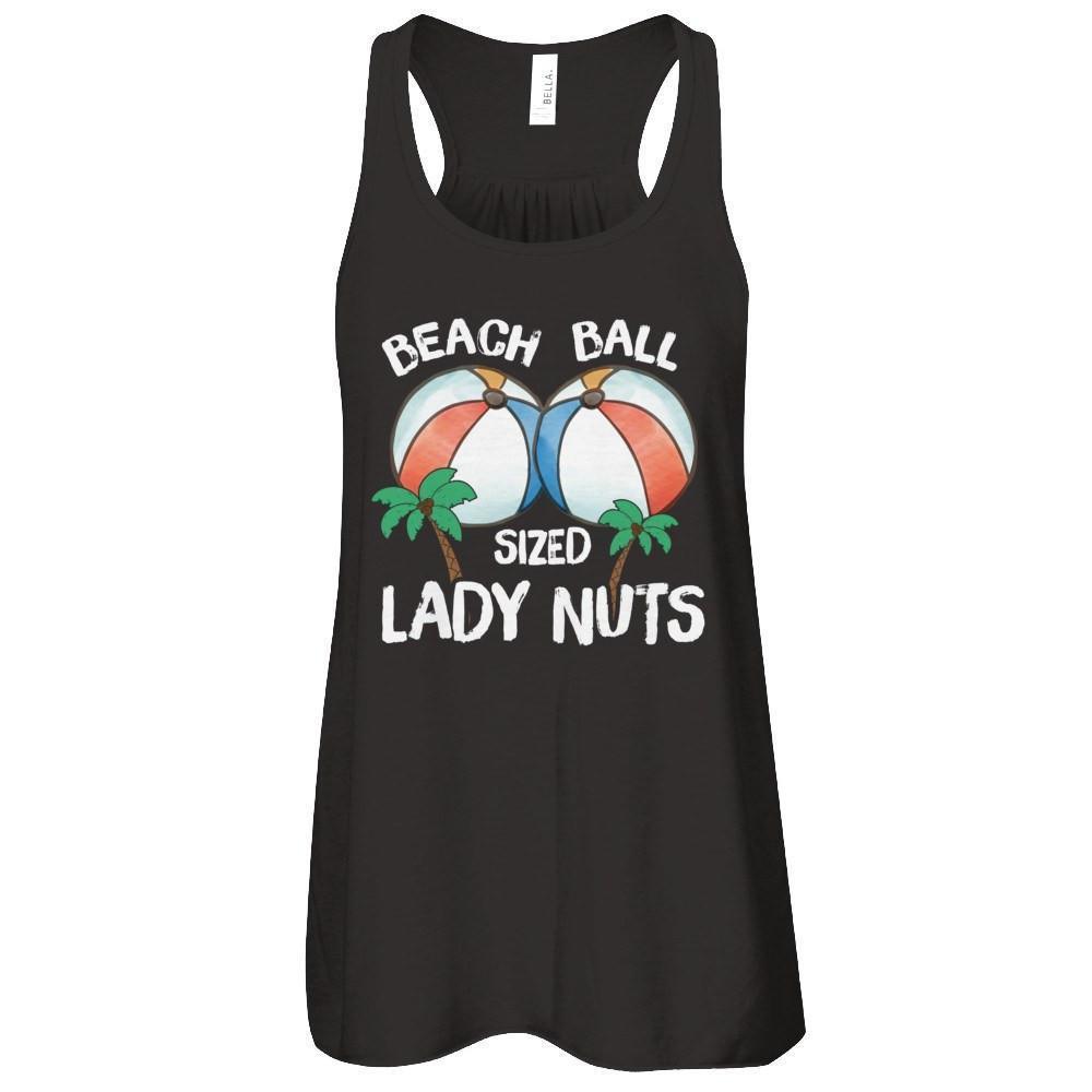 Beach Ball Sized Lady Nuts-T-Shirt & Tank Top-
