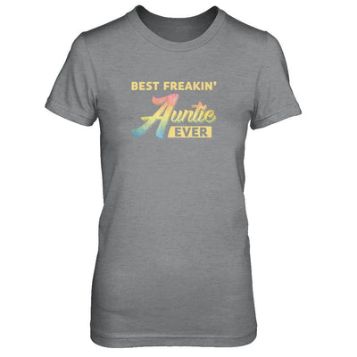 Best Freakin' Auntie Ever-T-Shirt & Tank Top-Women's T-Shirt-Sport Grey