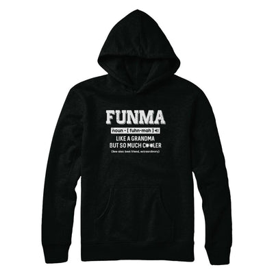 Funma Like A Grandma Only Cooler Mothers Day Gift-T-Shirt & Hoodie-Pullover Hoodie-Black