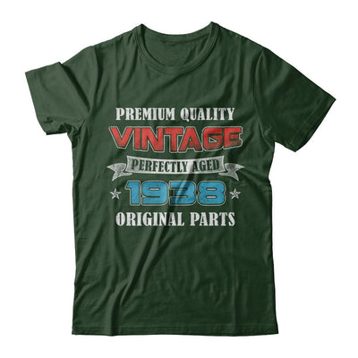 Vintage Premium Prefectly Aged 1938 83th Birthday Gift-T-Shirt & Hoodie-Classic T-Shirt-Forest Green