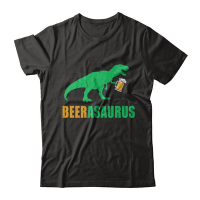 Beerasaurus Funny International Beer Day Dinosaur Gift-T-Shirt & Hoodie-Classic T-Shirt-Black
