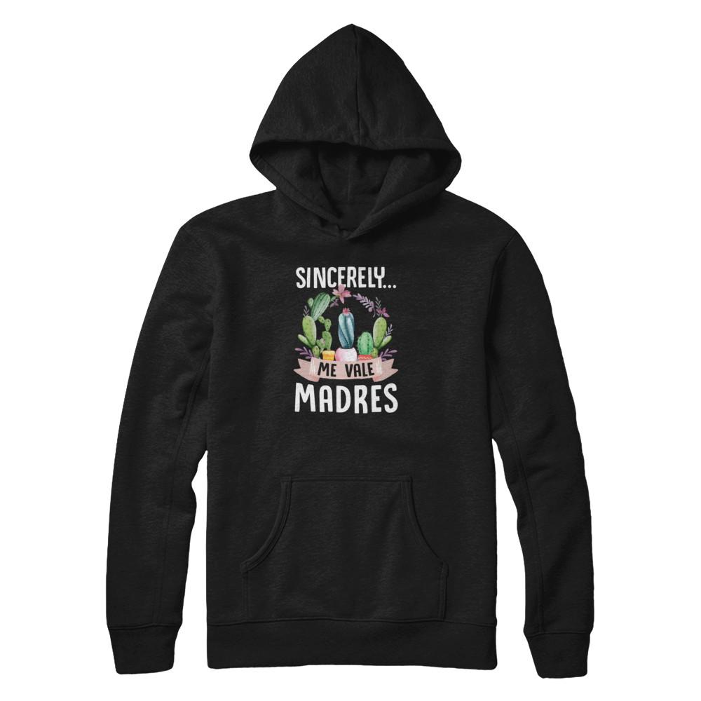 Sincerely Me Vale Madres Cactus-T-Shirt & Tank Top-Pullover Hoodie-Black