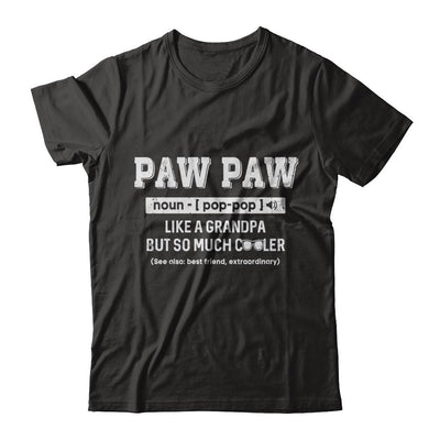 Paw Paw Like A Grandpa Only Cooler Fathers Day Gift-T-Shirt & Hoodie-Classic T-Shirt-Black