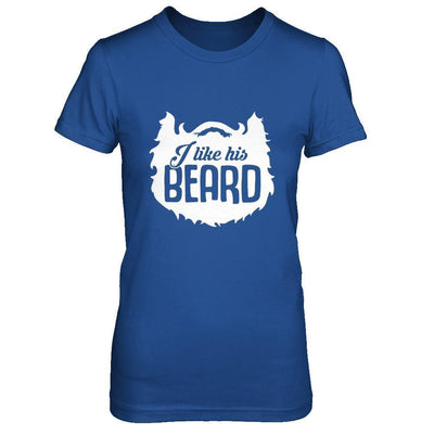 I Like His Beard I Like Her Butt Couple-T-Shirt & Hoodie-Women's T-Shirt-Royal