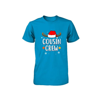 Cousin Crew Reindeer Matching Family Christmas Youth-Youth Shirt-