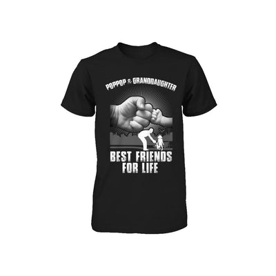 Poppop And Granddaughter Best Friends For Life Youth-Youth Shirt-Toddler T-Shirt-Black