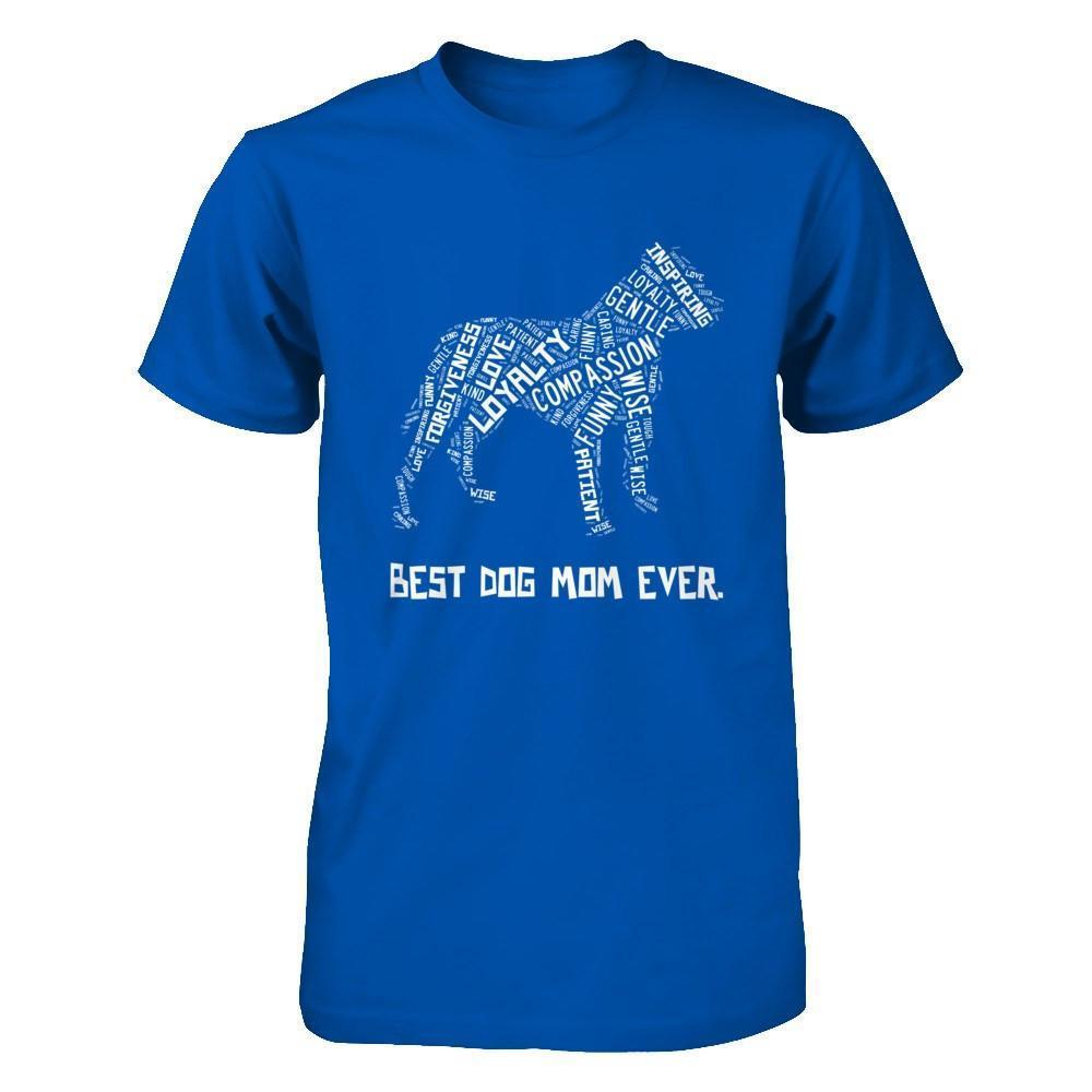 Best Dog Mom Ever Pitbull Lovers-T-Shirt & Hoodie-Premium T-Shirt-Royal