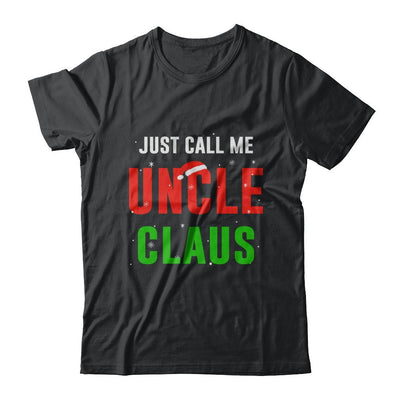 Santa Uncle Claus Matching Family Christmas Pajamas-T-Shirt & Sweatshirt-Classic T-Shirt-Black