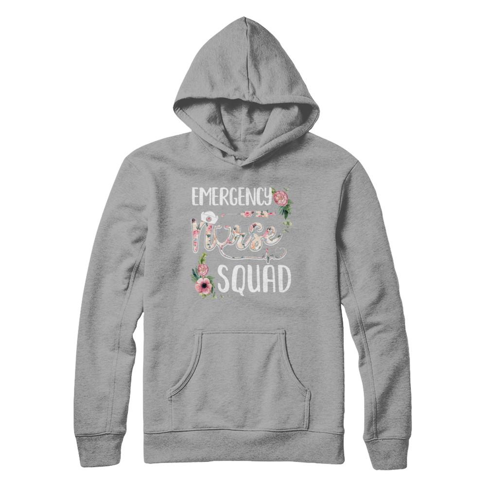 Nursing Emergency Nurse Squad-T-Shirt & Hoodie-Pullover Hoodie-Light Steel