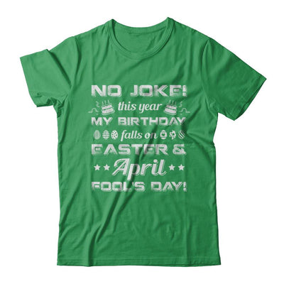 Birthday On Easter And April Fools Day-T-Shirt & Hoodie-Premium T-Shirt-Kelly Green