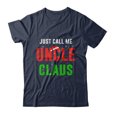 Santa Uncle Claus Matching Family Christmas Pajamas-T-Shirt & Sweatshirt-Classic T-Shirt-Navy