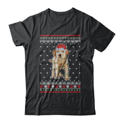 Labrador Christmas Ugly Sweater Lights Dog Xmas Gift-T-Shirt & Sweatshirt-Classic T-Shirt-Black