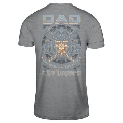 Dad The Viking The Myth The Legend-T-Shirt & Hoodie-Classic T-Shirt-Sport Grey