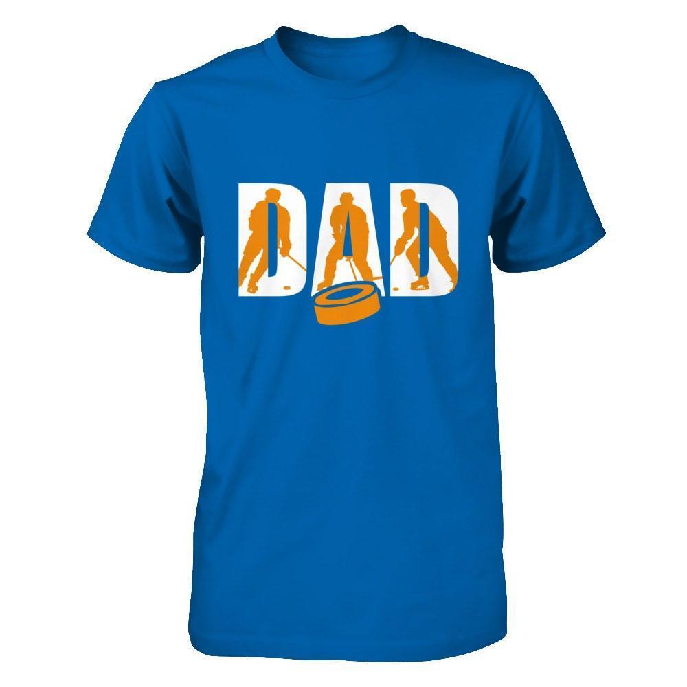 Hockey Dad Father's Day-T-Shirt & Hoodie-Classic T-Shirt-Royal