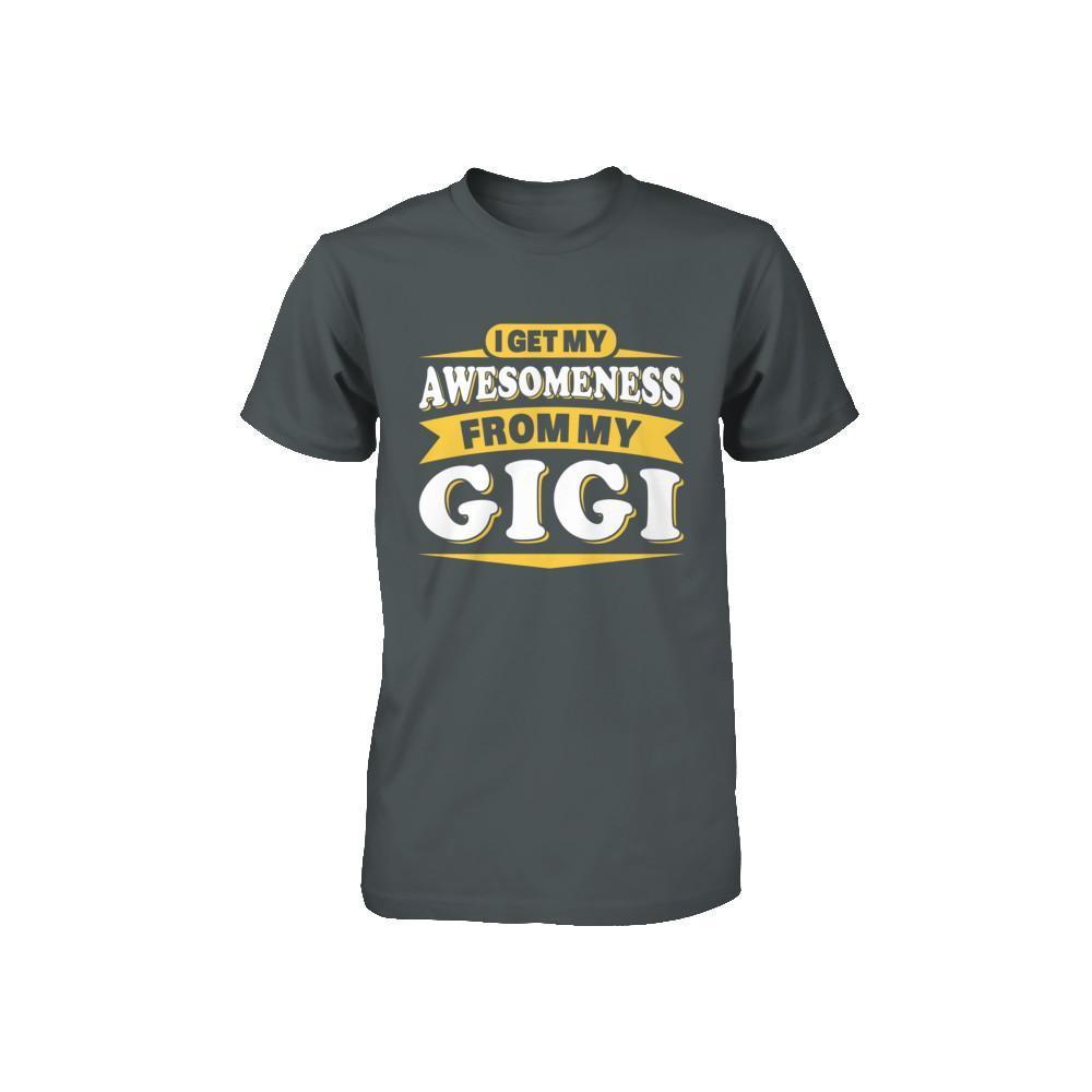 I Get My Awesomeness From My Gigi Youth-Youth Shirt-Toddler T-Shirt-Charcoal