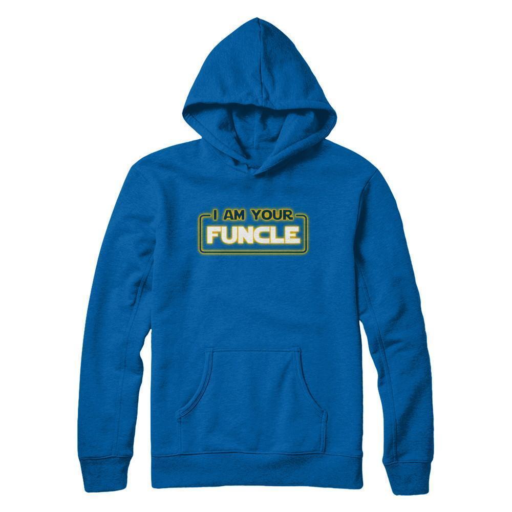 I Am Your Funcle Funny Uncle-T-Shirt & Sweatshirt-Pullover Hoodie-Royal