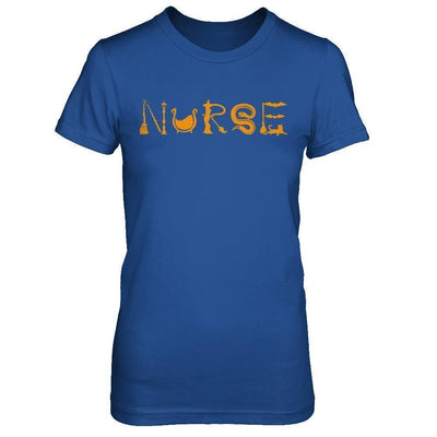 Funny Nurse Halloween-T-Shirt & Sweatshirt-Women's T-Shirt-Royal