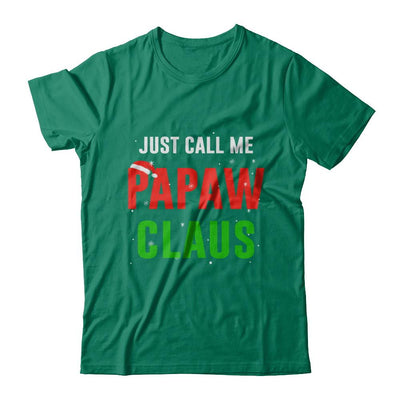 Santa PaPaw Claus Matching Family Christmas Pajamas-T-Shirt & Sweatshirt-Classic T-Shirt-Kelly Green