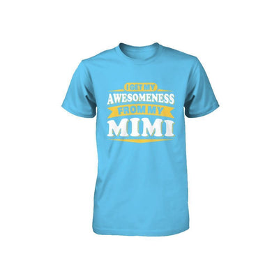 I Get My Awesomeness From My Mimi Youth-Youth Shirt-Toddler T-Shirt-Light Blue