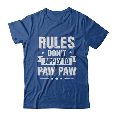 Grandfather Rules Don't Apply To Paw Paw-T-Shirt & Hoodie-Classic T-Shirt-Royal