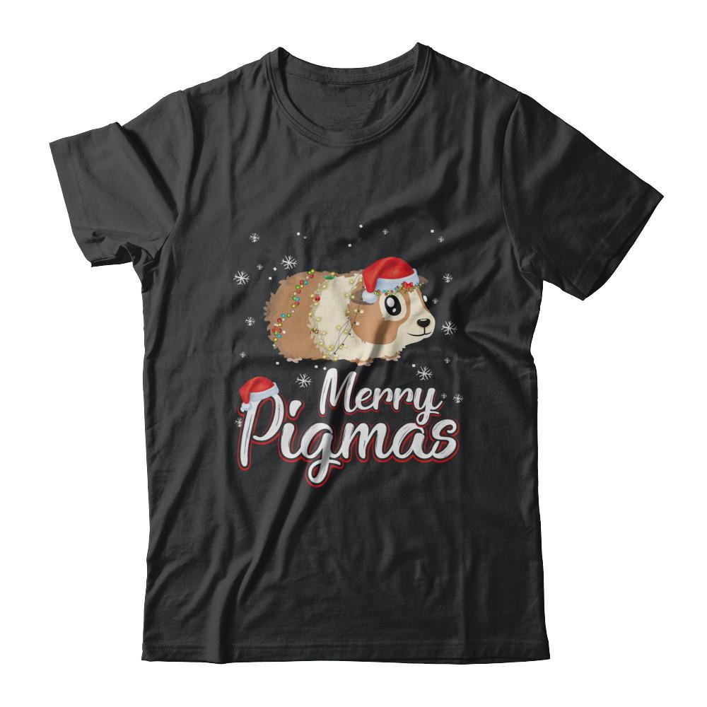 Merry Pigmas Funny Guinea Pig Santa Hat Christmas Gift