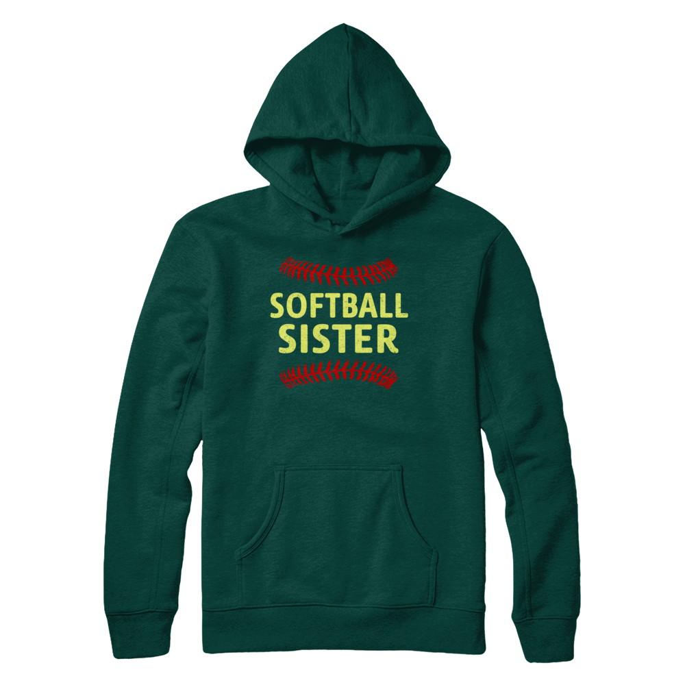 Softball Sister-T-Shirt & Hoodie-