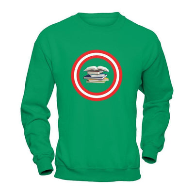 Funny I Love Reading Book Reader Lover-T-Shirt & Hoodie-Crewneck Sweatshirt-Irish Green