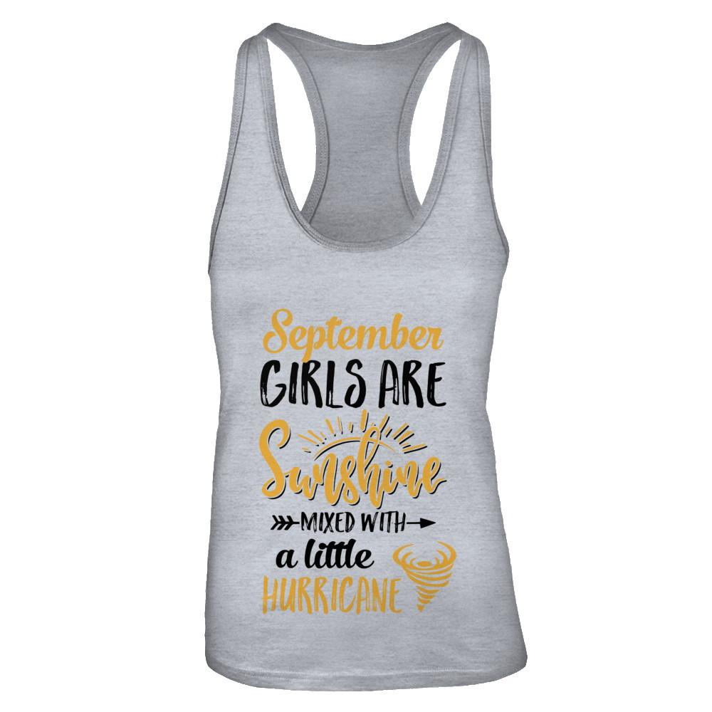 September Girls Sunshine Mixed With A Little Hurricane Birthday