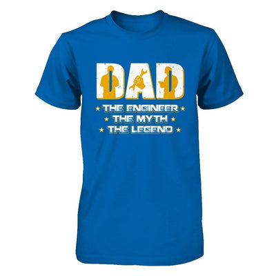Dad The Engineer The Myth The Legend-T-Shirt & Hoodie-Classic T-Shirt-Royal