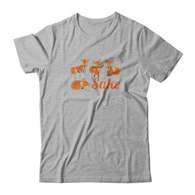 Cute Colorful For Fox Sake-T-Shirt & Tank Top-Premium T-Shirt-Heather Gray