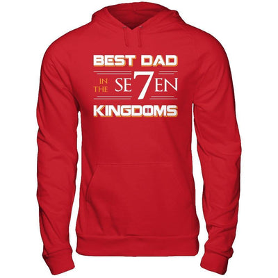 Best Dad In The Seven Kingdoms-T-Shirt & Hoodie-Pullover Hoodie-Red