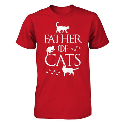 Father Of Cats Gifts For Cat Lovers-T-Shirt & Hoodie-Classic T-Shirt-Red