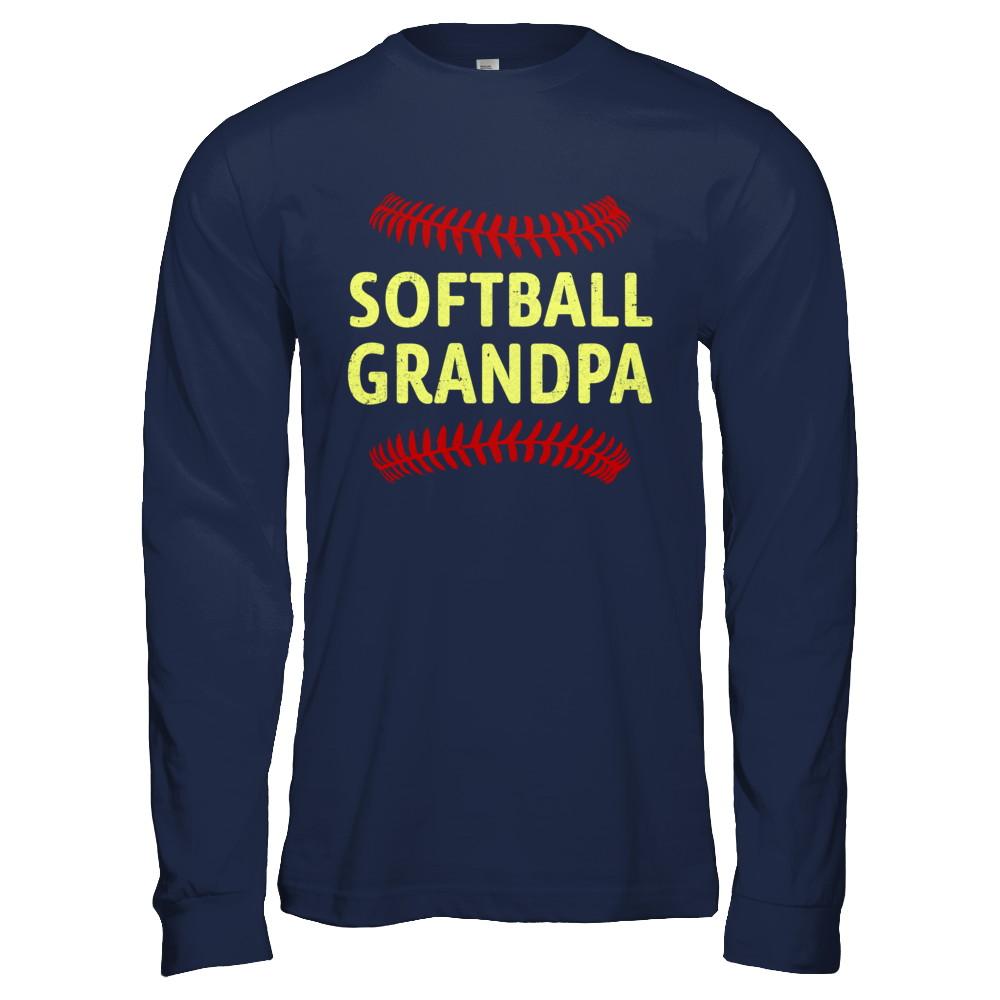 Softball Grandpa-T-Shirt & Hoodie-