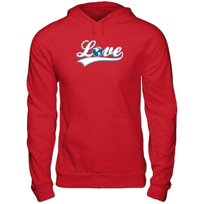 Love Mother Earth Day-T-Shirt & Hoodie-Pullover Hoodie-Red